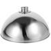 Stainless Steel Food Cover Stainless Steel Food Cover Dish Dust Cover Dome Food Lid For Home Restaurant Hotel (10Inch Silver Bead)