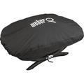 1 PK Weber Q 100/1000 27 In. Black Vinyl Grill Cover