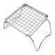 Spirastell Grill Steel Stove Stand BBQ Wire Mesh Pot BBQ Net Firewood BBQ Wire Barbecue Pot BBQ Stainless Steel Outdoor Picnic Net Firewood BBQ Stand Barbecue Pot BBQ Net Firewood BUZHI QAHM