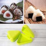 Hariumiu Triangle Sushi DIY Nori Rice Ball Box Press Mold Onigiri Maker Kitchen Tool-Random Color