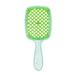 Wet and Dry Vented Detangling Hair Brush Hair Brush Paddle Detangling Brush for Dry Wet Hair Scalp Massage Brush (Blue+Pink+purple)