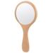 Mirrors Office Mirror Mirror for Bedroom Decorative Mirror Cosmetic Hand Mirror Portable Makeup Mirror Beauty Mirror Carry Wooden Travel