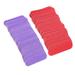 ATriss Women Nail Files 100Pcs Mini Wooden Nail Files Printing Board Nail Buffers Disposable Nail File Manicure Tools (Random Color)