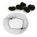 100pcs Hair Nets Invisible Elastic Mesh Dress- up Accessories for Food Service Ballet Bun Sleeping Women and Wig (Black)