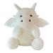 Almencla Dragon Plush Toys with Wing Soft Cartoon Flying Dragon Pillow Doll Dragon Stuffed Animal Plush Toy for Baby Kids Boys Girls White