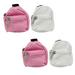 4 Pcs Book Bag School Bags for Girls Doll Backpack Simulation School Bag Decorate Cloth