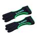 Cientrug Archery Finger Guard Supple Adjustable Decorative Three-finger Glove Outdoor Creative Shooting Gloves for Youth Adult Beginner Green M