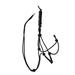 Guardung Horse Halter Adjustable Portable Knot Tie Training Headstall Webbing Wear-resistant Rope Nylon Collar for Outdoor Lawn