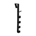 Door Hanger Over the Door Clothes Hanging Rack Plastic Home Storage Organization Hook Holder for Bags Rails Hat Jackets