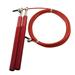 kesoto Skipping Rope Speed Jump Rope 118inch Adjustable Length Wear Resistant Boxing Workouts Portable Speed Umping Rope Speed Rope Thin Red
