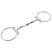 BE Bar H Equine Stainless Steel Smooth Mouth Broken D Ring Bit|Bits for Horses|Horse Bit |horse bits|snaffle bits for horses|horse bits and bridles