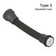 Stainless Steel Adjustment Shower Tube Faucet Tube Kitchen Tap Extension Hose Shower Hose Faucet Adapter 5-ADJUSTABLE HOSE