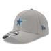 Men's New Era Gray Dallas Cowboys Logo 39THIRTY Flex Hat