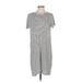 Eileen Fisher Casual Dress - Shift: White Stripes Dresses - Women's Size Small Petite