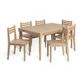Habitat Barnwell Oak Dining Table & 6 Natural Chairs