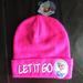 Disney Accessories | Disney Frozen Pink Beanie | Color: Pink | Size: Osg