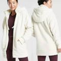 Athleta Jackets & Coats | Athleta Tugga Long Sherpa Jacket Size Medium | Color: Cream/White | Size: M