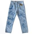 Levi's Jeans | Nwt Levi Strauss 501 Cropped Tie Dye Jeans - Size 27 X 26 | Color: Blue/White | Size: 27
