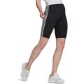 Adidas Shorts | Adidas Womens High-Waisted Biker Athletic Compression Shorts, Black, Nwt | Color: Black | Size: Xl