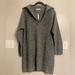 Madewell Dresses | Madewell Nwt Gray Sweater Dress Quarter Zip Up Turtleneck M Comfy | Color: Gray | Size: M