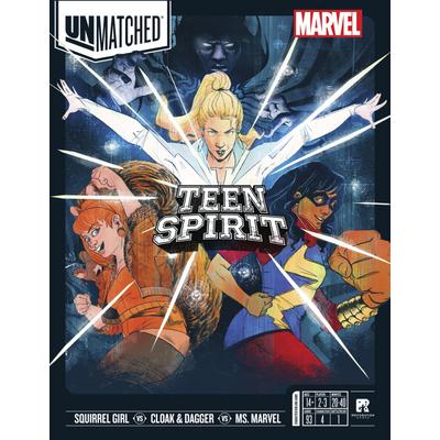 Spiel IELLO "Unmatched Marvel: Teen Spirit" Spiele bunt Kinder Strategiespiele