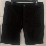 American Eagle Outfitters Shorts | American Eagle Super Stretch Skinny Bermuda Shorts - 12 | Color: Black | Size: 12