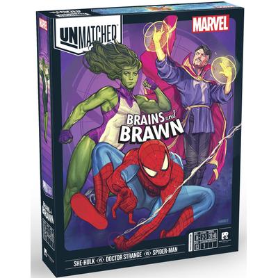 Spiel IELLO "Unmatched Marvel: Brains & Brawn" Spiele bunt Kinder Strategiespiele
