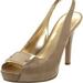 Nine West Shoes | Nine West Flambeau Platform Heels 5.5 M | Color: Gray/Silver | Size: 5.5