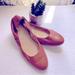 J. Crew Shoes | J Crew, Cece Italian Made, Women’s, Leather Ballet Flat | Color: Brown/Red | Size: 10.5