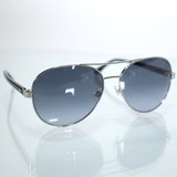 Kate Spade Accessories | Kate Spade Averie Aviator Sunglasses - Palladium Silver / Grey Gradient - Nib | Color: Black/Silver | Size: Os