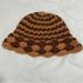 Anthropologie Accessories | Anthropologie Sleeping On Snow Crochet Bucket Hat | Color: Brown/Tan | Size: Os