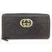 Gucci Bags | Gucci Guccissima Interlocking G / Leather Zip Long Wallet | Color: Brown | Size: Os