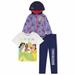 Disney Matching Sets | Disney Princess Kids' 3-Piece Sweater Fleece Set | Color: Purple | Size: Various