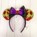 Disney Accessories | Disney Evil Queen Villain Headband Ears | Color: Gold/Red | Size: Os