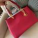 Michael Kors Bags | New Michael Kors Medium Cynthia Cranberry Saffiano Leather Satchel Bag Purse | Color: Pink | Size: Os