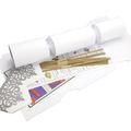 100 Large Basic White Make & Fill Your Own DIY Recyclable Christmas Cracker Craft Kit