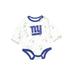 NFL Long Sleeve Onesie: White Color Block Bottoms - Size 0-3 Month