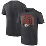Kansas City Chiefs Super Bowl LVIII Lokales Team Fanatics T-Shirt für Herren, Heather Charcoal