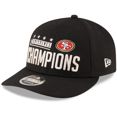 San Francisco 49ers New Era 2023 Conference Champions 9FIFTY Kappe Image