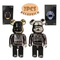 Bearbrick-Statue d'ours Daft Punk 400 Joint Bright Face Violence Bear 3D Bearbrick Ornement
