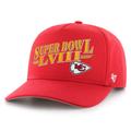 Men's '47 Red Kansas City Chiefs Super Bowl LVIII Hitch Adjustable Hat