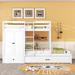 Harriet Bee Jainee Bed, Wood in White | 70 H x 40 W x 114 D in | Wayfair 0ED64333ACA64A1F964BBD468D78039C