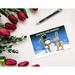 The Holiday Aisle® - 40 Funny Holiday Christmas Postcards, 4 x 6 Inch (Sharing) in Green/Red | Wayfair A5E4BF37AF2B4149BD24139C3C7B1CCE