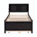 Brayden Studio® Breiah Platform Storage Bed Wood in Brown | 41.2 H x 42.3 W x 85 D in | Wayfair B571328438244B0E958146EFB09267A3