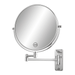 Umirokin 8â€� Wall Mount Magnifying Mirror 1X/10X Double Sided Wall Mounted Makeup Mirrorï¼Œ360 Swivel Extendable Mirror for Bathroom Chrome