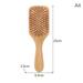 Natural Bamboo Hair Brush Women Professional Massage Comb for Women Air Cushion Hair Massager Brush Healthy Combs