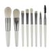 Walmeck Cosmetic brush Brush/Halo Dye Brush/Nose Brush Salon 8PCS Makeup Cosmetic Brush/Eye Shadow Brush/Halo Brush/Nose Shadow Brush/Eyebrow Set Brush/Eye Shadow Dye Brush/Nose Shadow Brush Brush