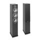 Elac Debut 2.0 F6.2 Open Box Black Tower Speaker (Pair)