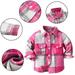 KYAIGUO 6M-9Y Toddler Baby Plaid Shirt for Boys Girls Kids Button down Shirt Jacket with Pockets Kids Thickened Kids Clothes