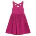 Fattazi Westernized Girls Open Back Sleeveless Tank Top Dress Children s Daily Versatile Black Dress Trend